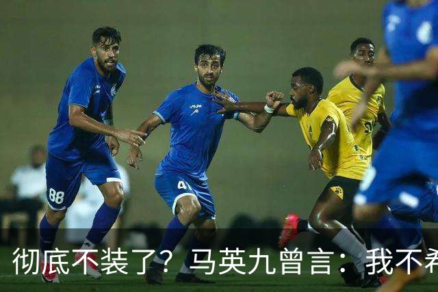 彻底不装了？马英九曾言：我不希望台湾成为第二个香港！